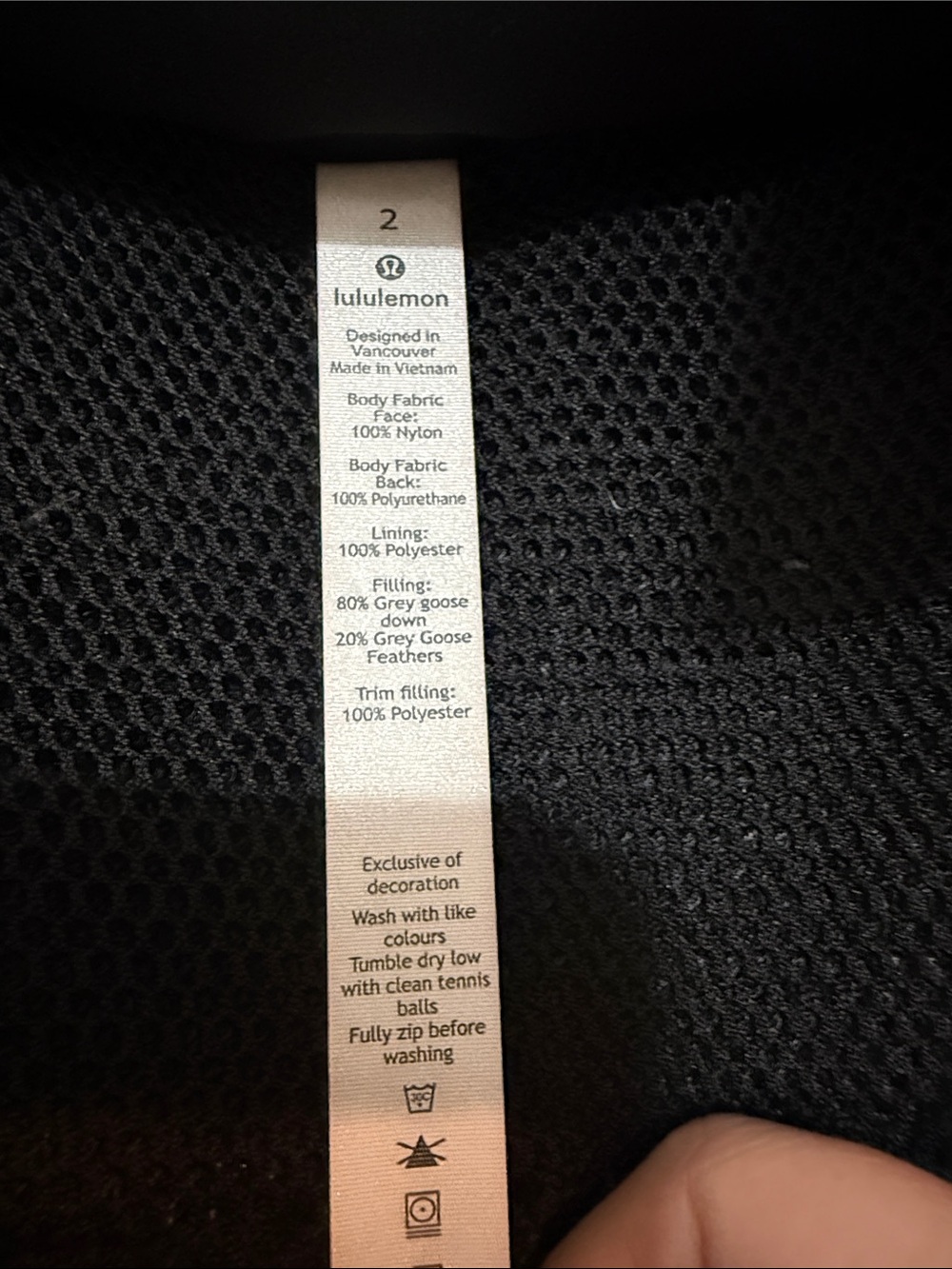 Lululemon Sleet Street Jacket Size 2 - Picture 3 of 9